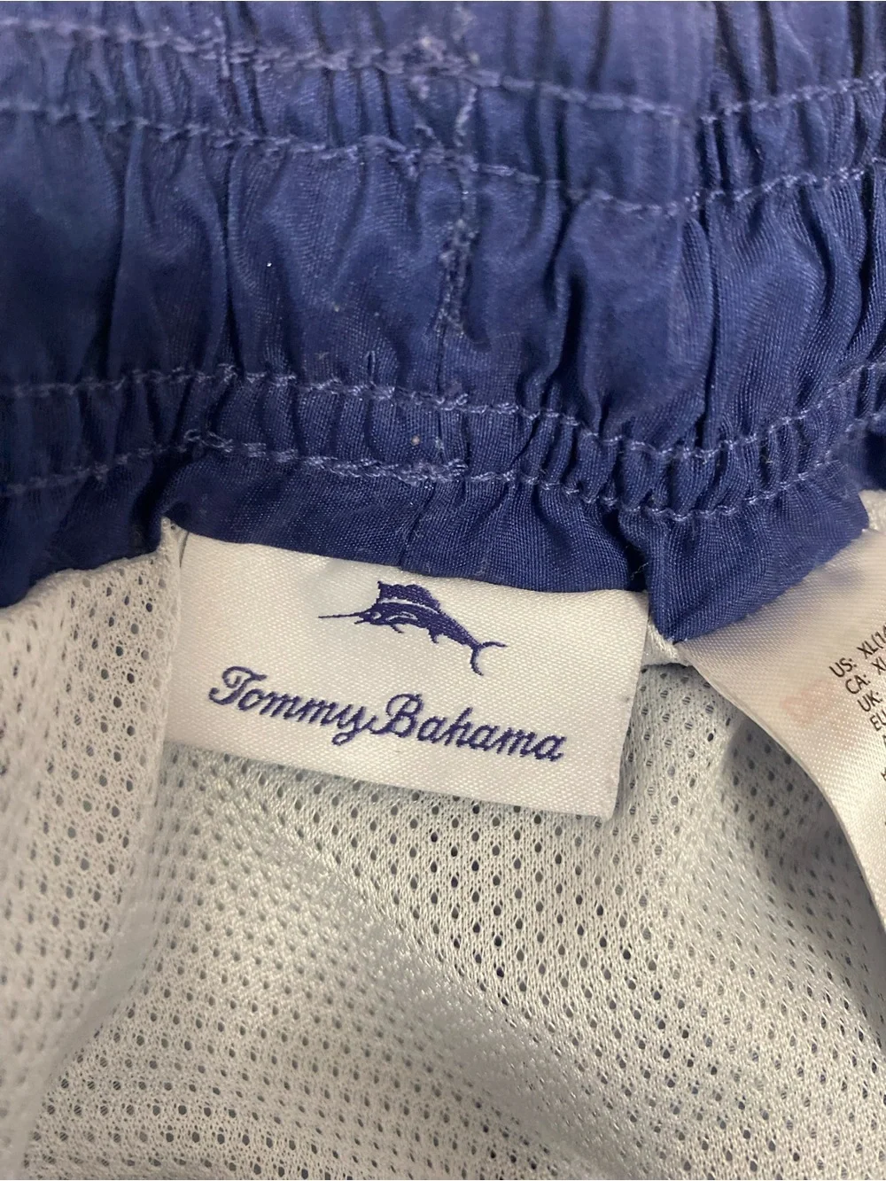 Tommy Bahama Boys Red White and Blue American Flag Swim Trunks